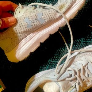 Women’s size 10 worn once under armour sneakers